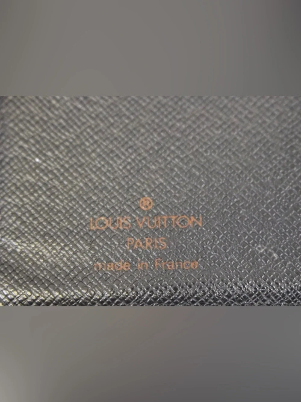 Louis Vuitton Black Epi Leather Z Fonctionnel PM Agenda
